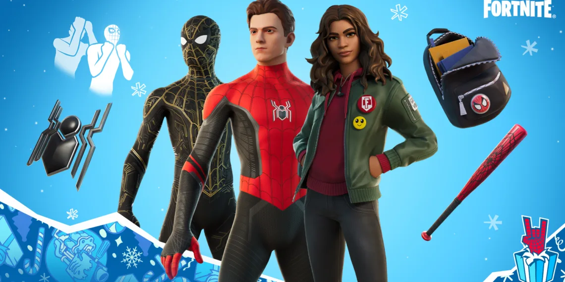 Here’s everything about today’s Spider-Man: No Way Home skins in Fortnite