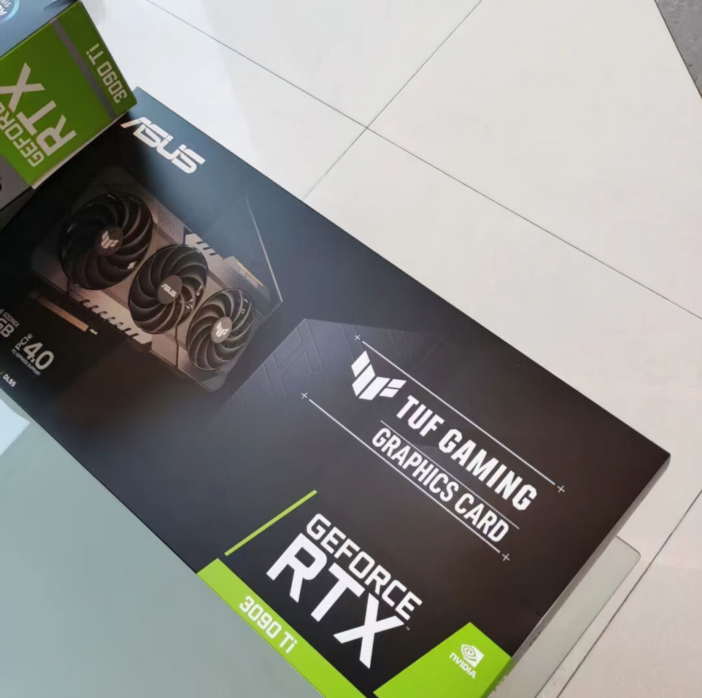 ASUS GeForce RTX 3090 Ti TUF Gaming Graphics Card ASUS could be the first to bring a custom variant of the NVIDIA GeForce RTX 3090 Ti TUF Gaming GPU
