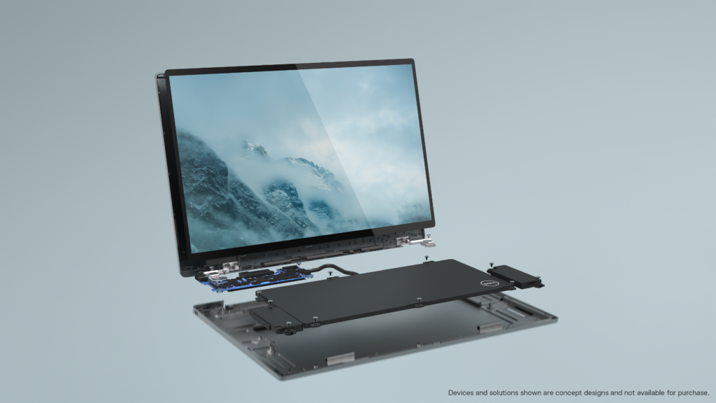 Dell's Concept Luna is a fascinating form of Sustainable PC Design