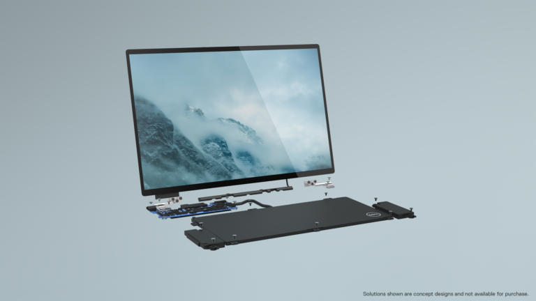 Dell's Concept Luna is a fascinating form of Sustainable PC Design