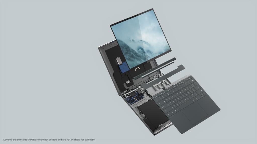 Dell's Concept Luna is a fascinating form of Sustainable PC Design