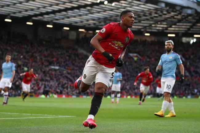 Anthony Martial Manchester United Manchester derby