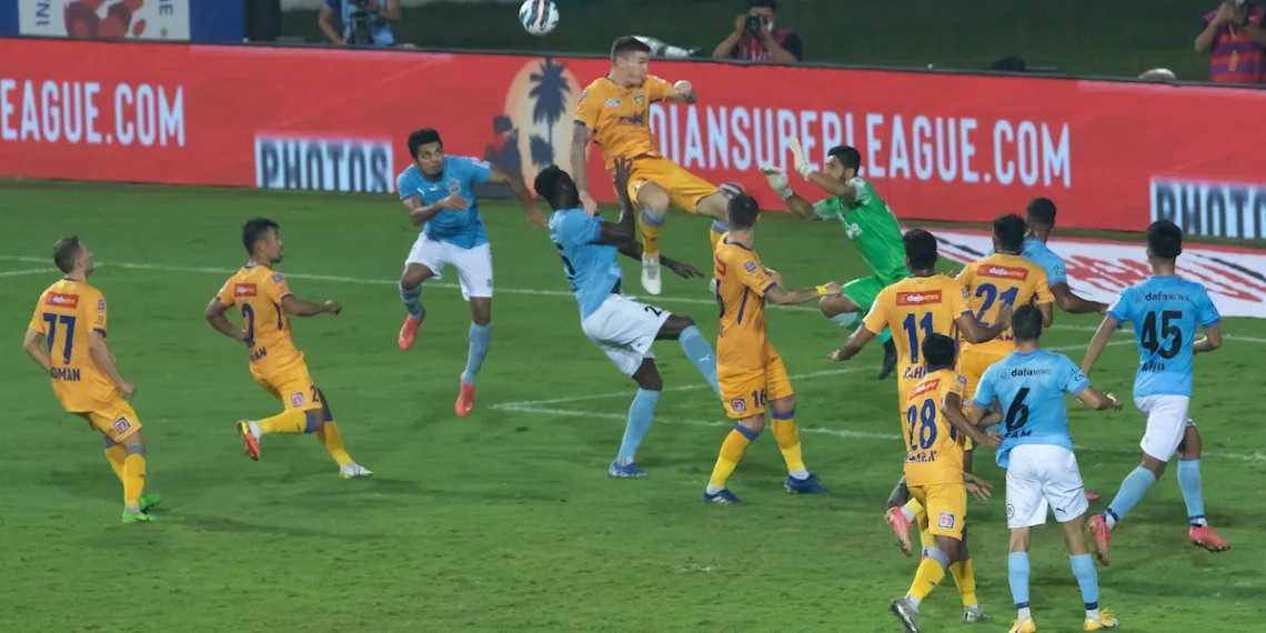 Mumbai City FC Chennaiyin FC ISL 21 22 Rahul Bheke