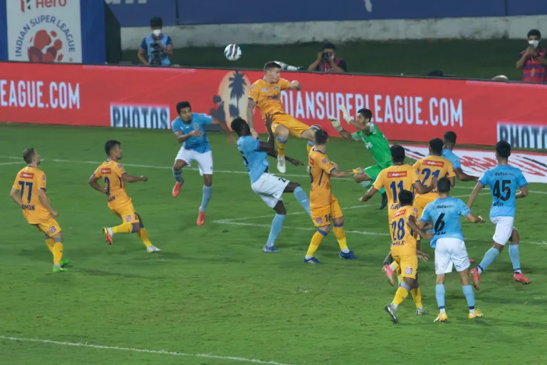 Mumbai City FC Chennaiyin FC ISL 21 22 Rahul Bheke