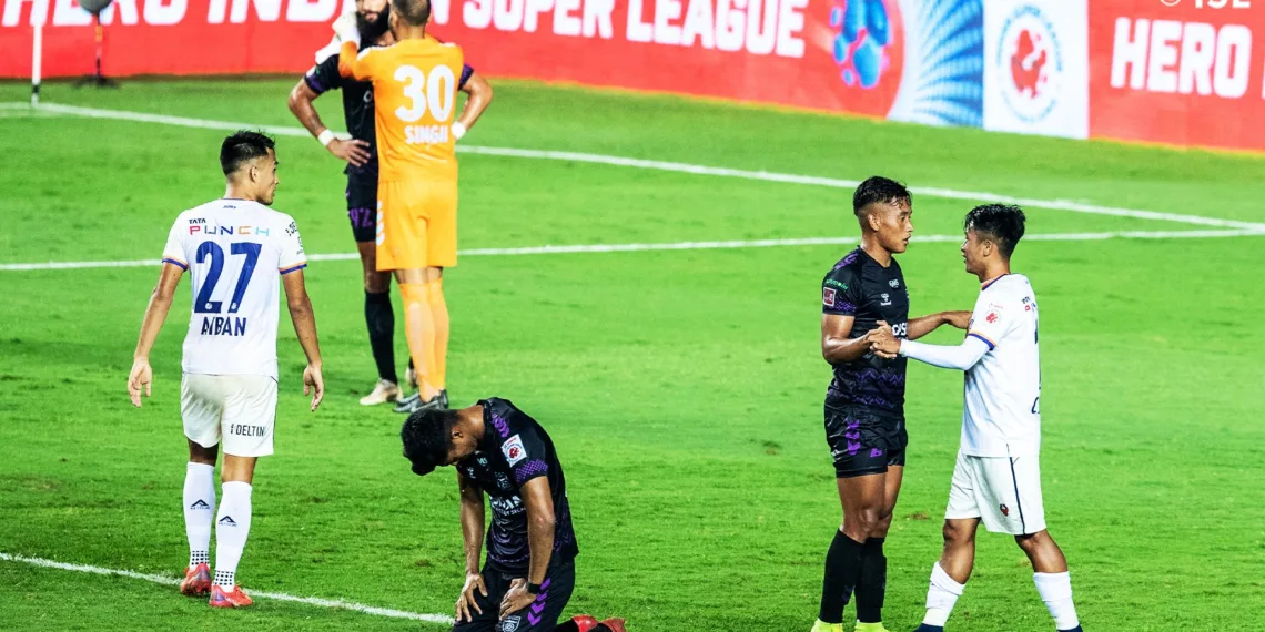 Odisha FC FC Goa ISL full time draw