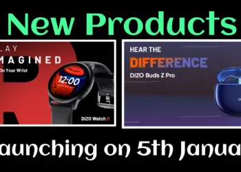 DIZO Watch R with the biggest AMOLED Display in the segment and DIZO Buds Z Pro with ANC on 5th January 2022