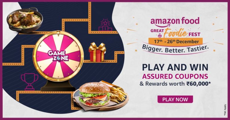 Amazon Food brings in the third chapter of ‘Great Foodie Fest’ in Bengaluru from 17th – 26th December 2021