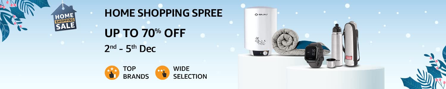Amazon India announces ‘Home Shopping Spree’ from 2nd to 5th December