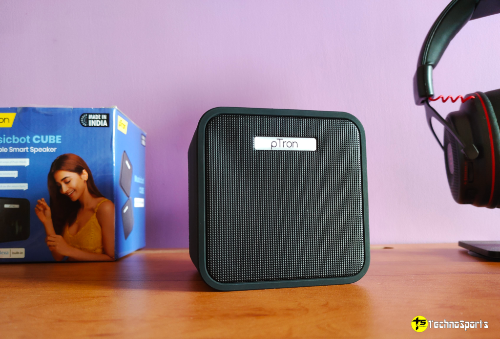 IMG20211127154515 pTron Musicbot Cube review: Made in India Portable Alexa Built-in Bluetooth Smart Speaker