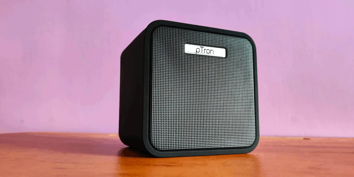 pTron Musicbot Cube review: Made in India Portable Alexa Built-in Bluetooth Smart Speaker