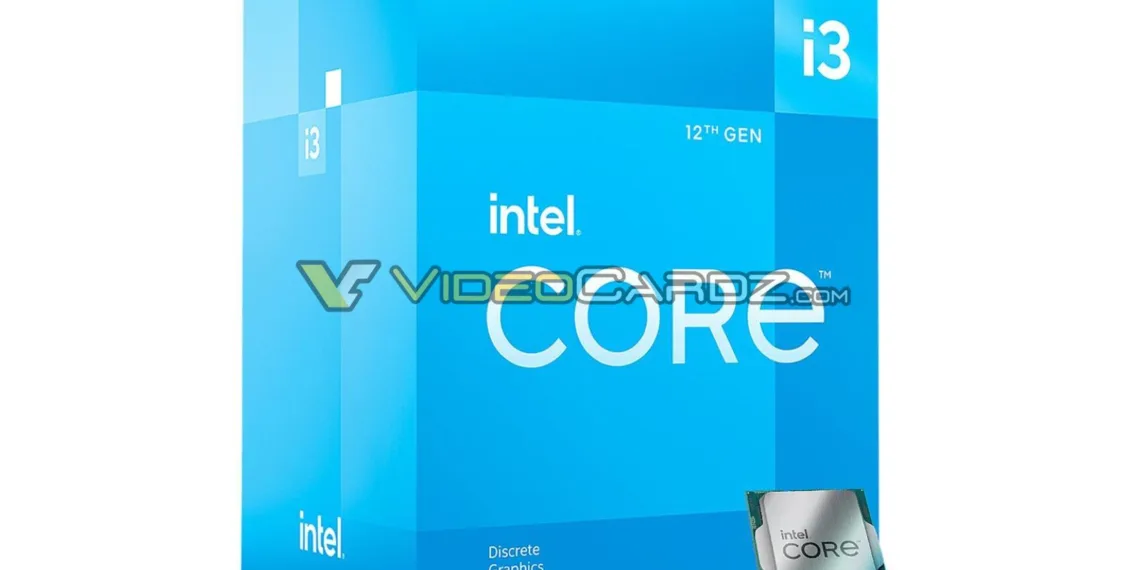 Upcoming Intel Core i3-12100F, i5-12400F CPUs will be the first to exclude Efficient cores