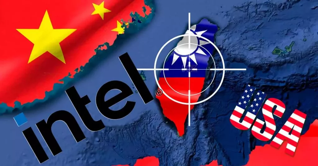 Intel vs EE.UU vs China vs Taiwan Taiwan's no. 1 alarming insecurity, according to Intel's chief operating officer, necessitates aid to American chipmakers