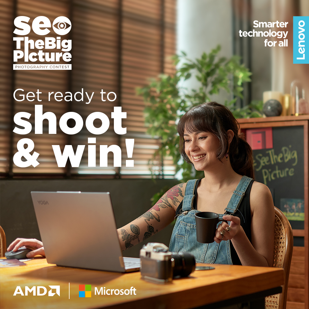 Lenovo - See the Big Picture - KEY VISUAL CTA 1 Lenovo encourages the Asia Pacific to capture 2021’s positive moments in a region-wide photography contest