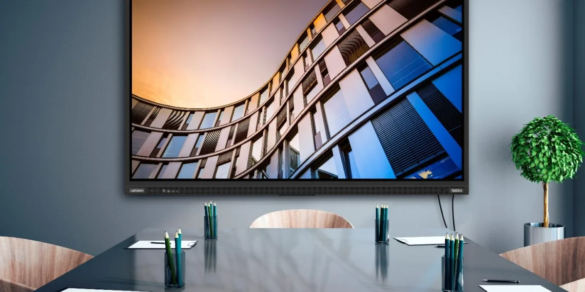 Lenovo brings ThinkVision Large Format Displays to deliver the best collaborative experience