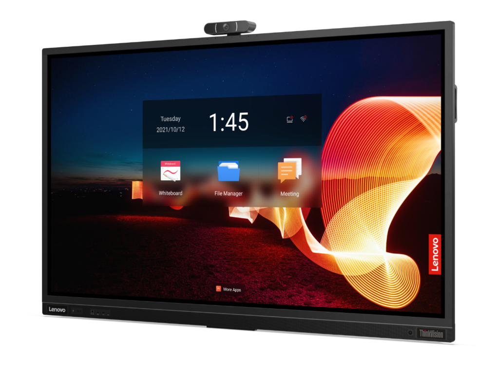 Lenovo brings ThinkVision Large Format Displays to deliver the best collaborative experience