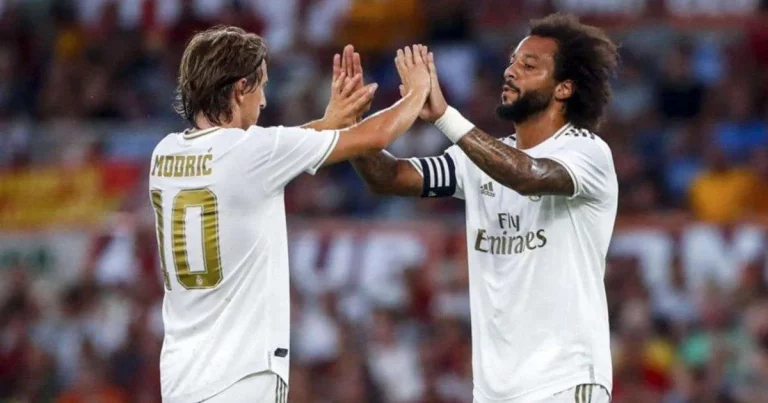 Luka Modric and Marcelo of Real Madrid have tested positive for COVID-19