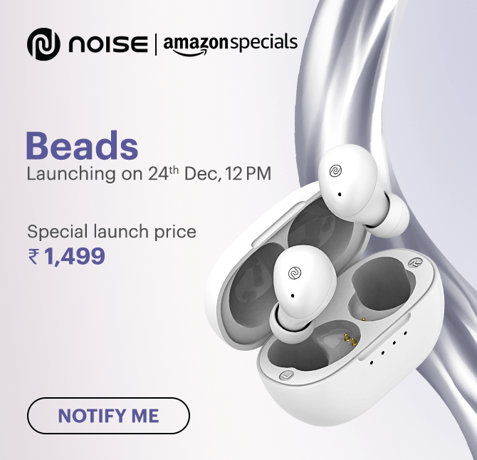 Noise Beads launched_TechnoSports.co.in