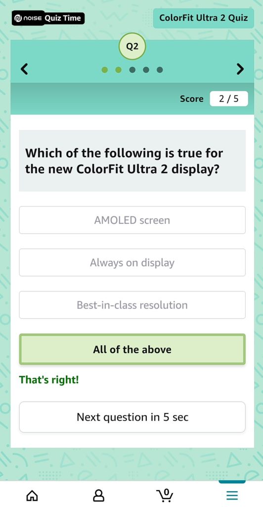 Noise ColorFit Ultra 2 Specs Leak Quiz ss 2_TechnoSports.co.in