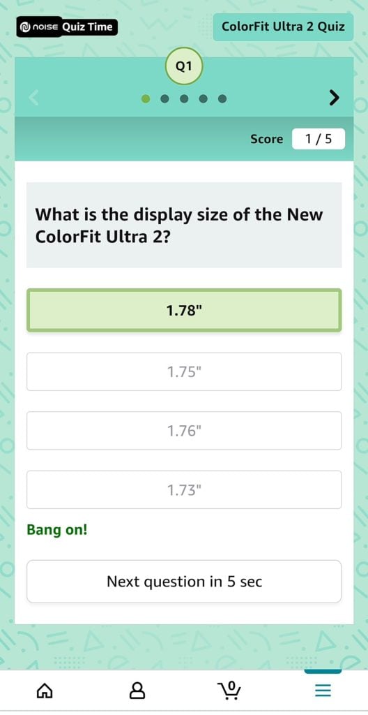 Noise ColorFit Ultra 2 Specs Leak Quiz ss 3_TechnoSports.co.in