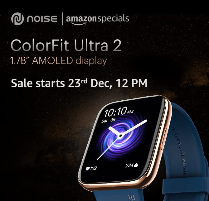 Noise ColorFit Ultra 2 - Specs Reveal - 1_TechnoSports.co.in