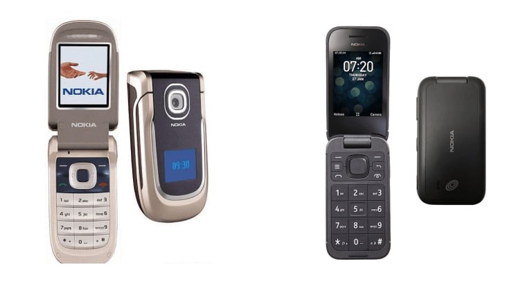 Nokia 2760 old and new Nokia 2760 Flip 4G specifications and images surface before the official announcement