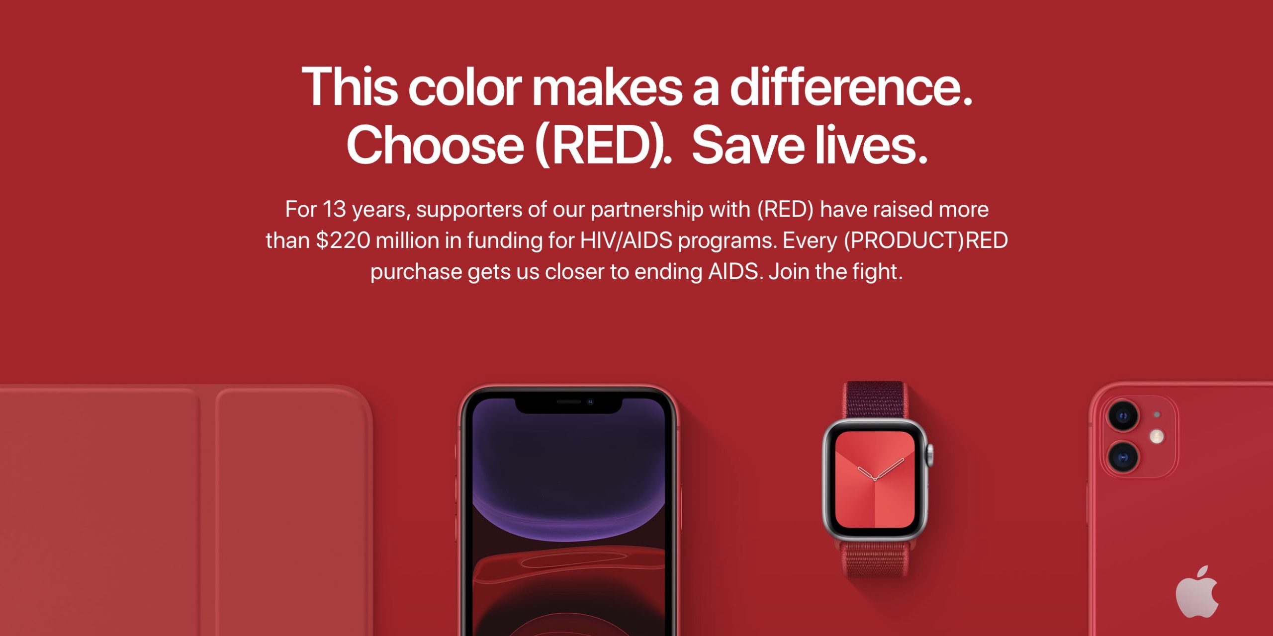 Apple marks World AIDS Day, raises nearly $270 million through customers