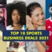 Top 10 Sports Business Deals 2021: The sale of two new IPL  franchise and the NFL record broadcast deal are the biggest Sports Business deals of 2021
Credits- Insidesports