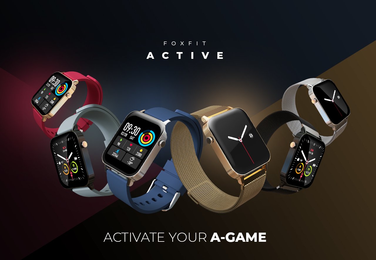Foxin brings its new FoxFit ACTIVE Smartwatch - Both affordable & feature-rich