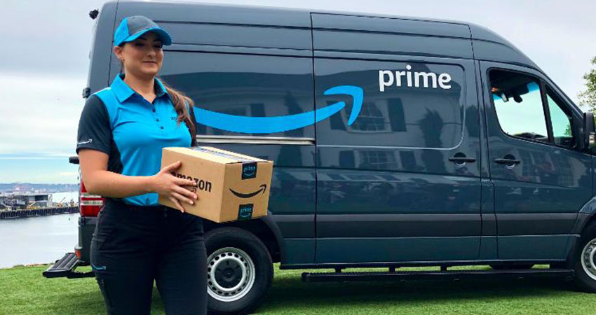 amazon delivery van chick feature An Amazon Delivery Driver was threatened for her job if she refused to deliver a package during a tornado