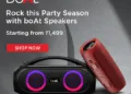 boAt launches two Speakers to ROCK on End of 2021 parties_TechnoSports.co.in