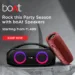 boAt launches two Speakers to ROCK on End of 2021 parties_TechnoSports.co.in