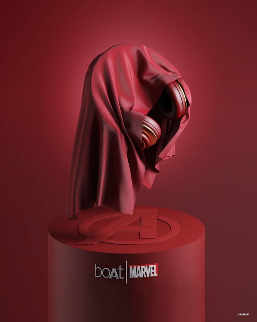 boAtXMarvel - Iron Man_TechnoSports.co.in