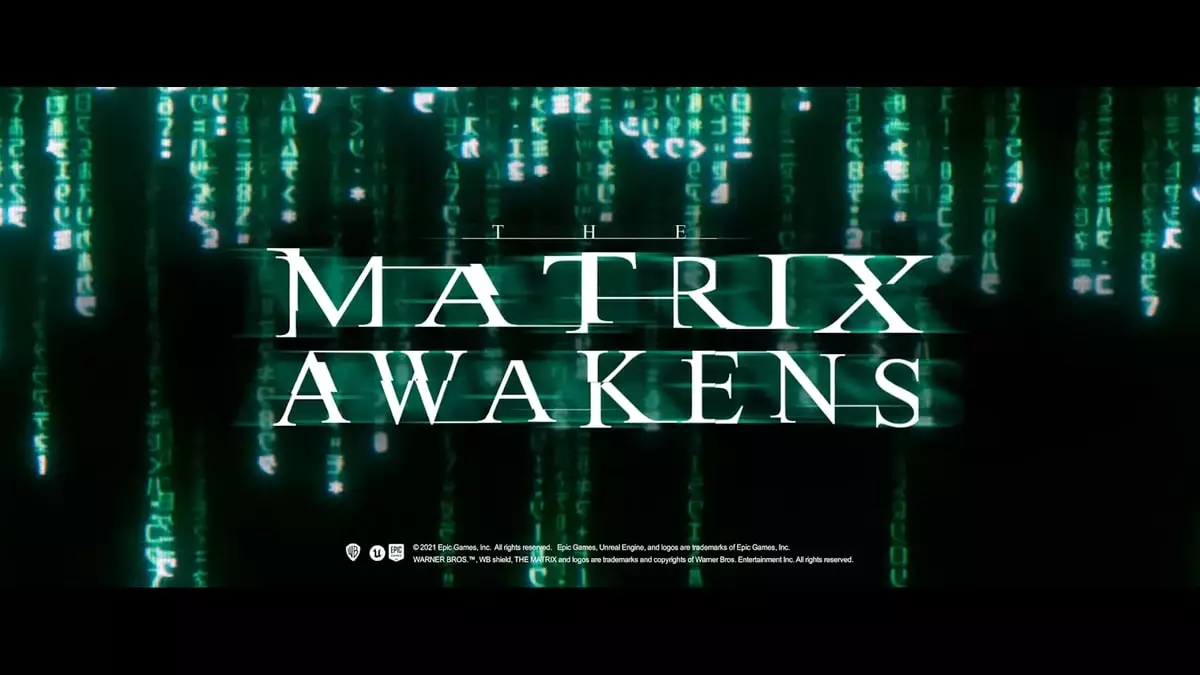 The Matrix Awakens an Unreal Engine 5 is now available for download