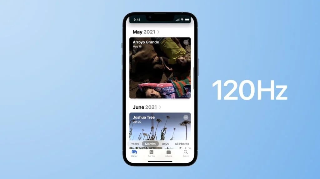 iphone 14 pro 120hz promotion blue 1024x573 1 Apple iPhone 14 Pro variants likely to feature 48MP camera and 8GB RAM: Report