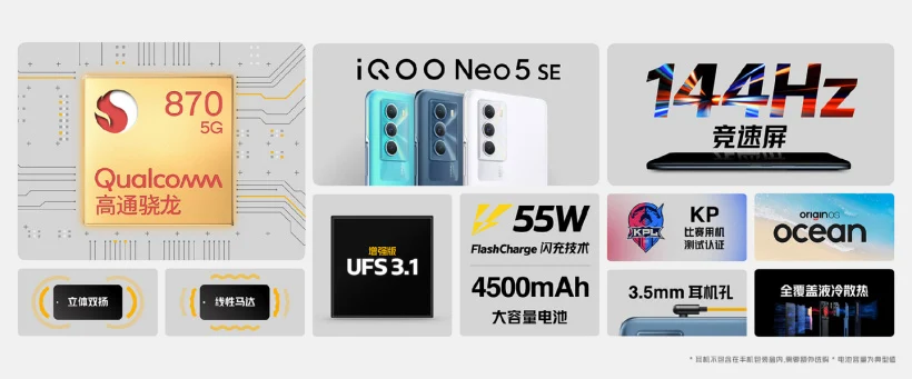 iqoo neo 5se 4 iQOO Neo 5S and Neo 5 SE launched in China
