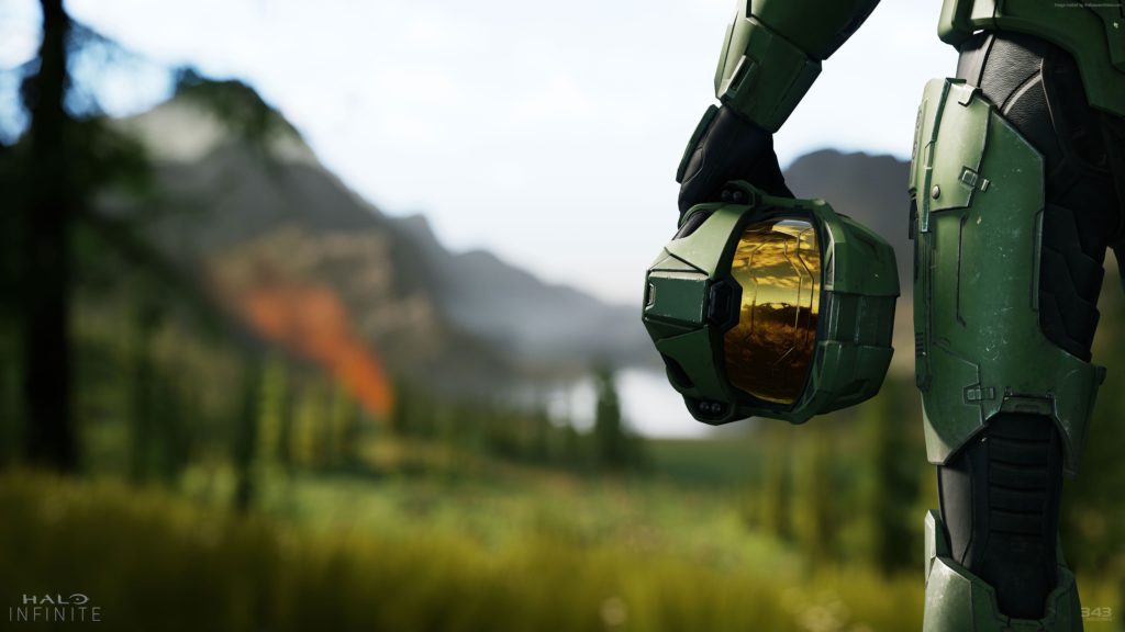 wallpapersden.com halo infinite 2018 game 5120x2880 A bug allows Halo Inifinite players to play co-op in campaign mode ahead of the release of the feature