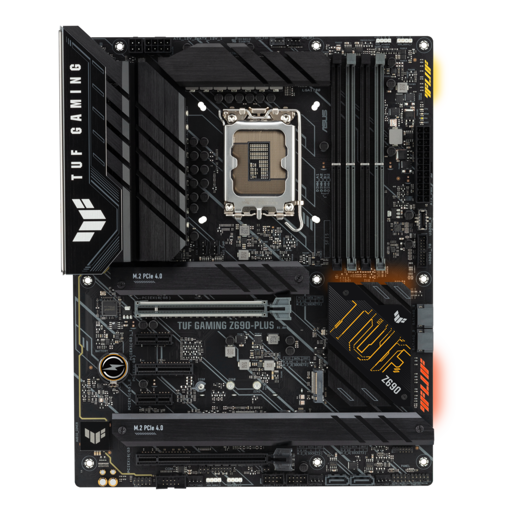 01 TUF GAMING Z690 PLUS 2D AURA B ASUS announces new Intel Z690, H670, B660 and H610 Motherboards