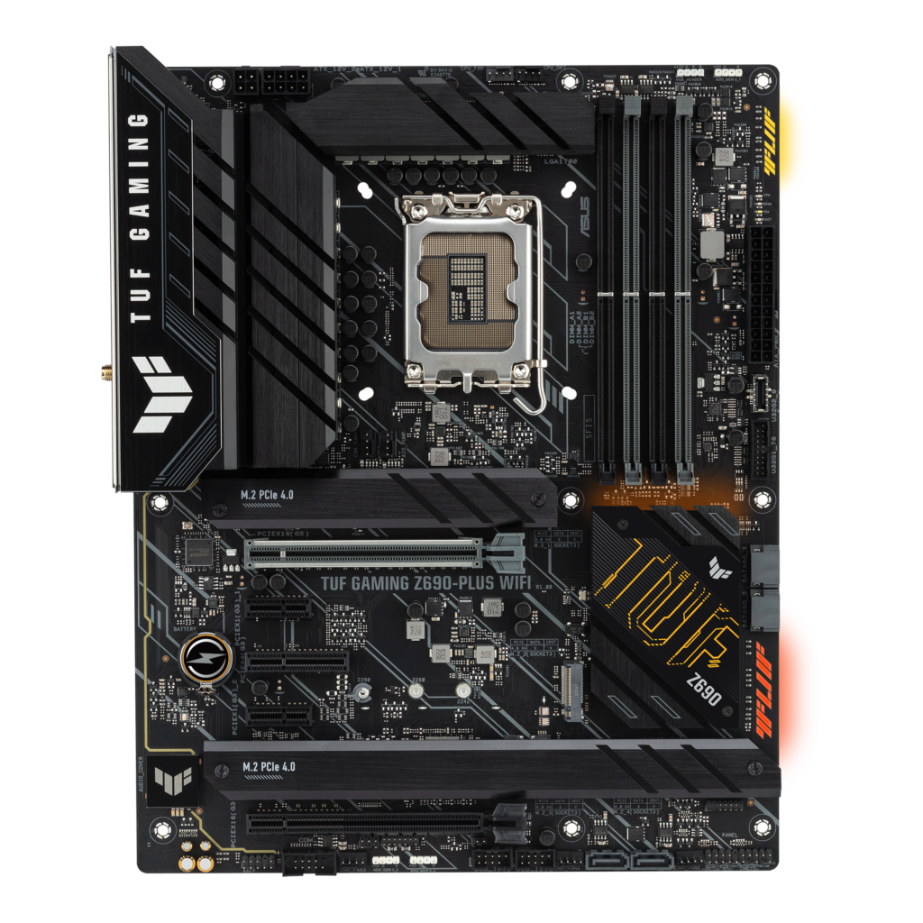 01 TUF GAMING Z690 PLUS WIFI 2D AURA B ASUS announces new Intel Z690, H670, B660 and H610 Motherboards