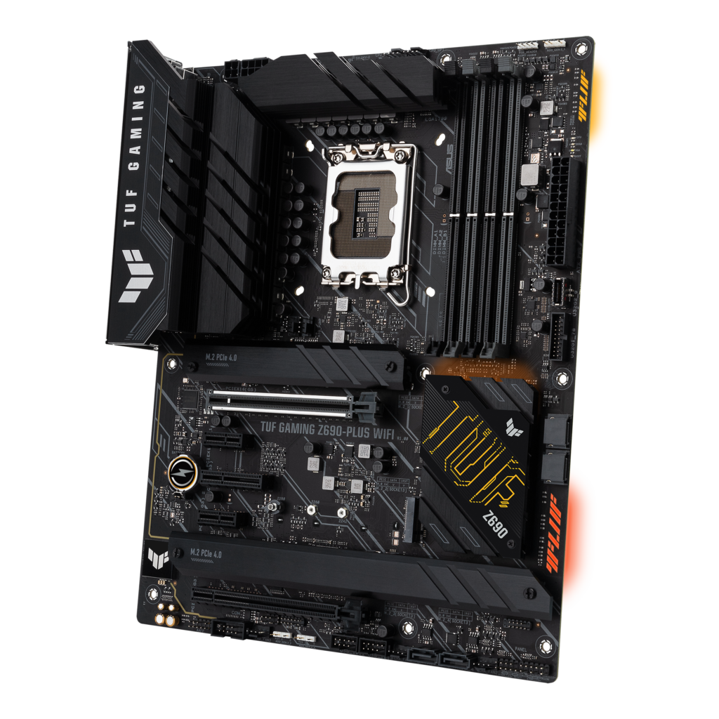 03 TUF GAMING Z690 PLUS WIFI Cover AURA B ASUS announces new Intel Z690, H670, B660 and H610 Motherboards