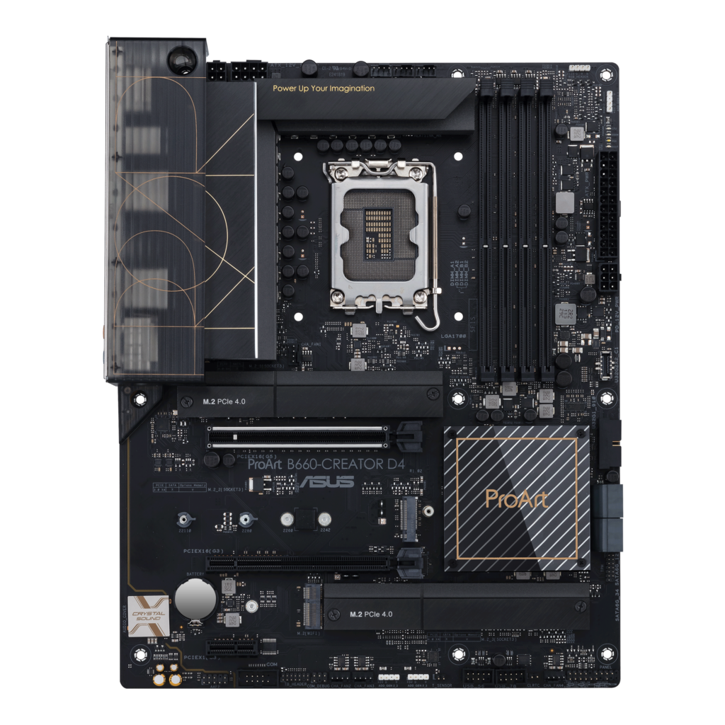 1 ProArt B660 creator D4 2D ASUS announces new Intel Z690, H670, B660 and H610 Motherboards