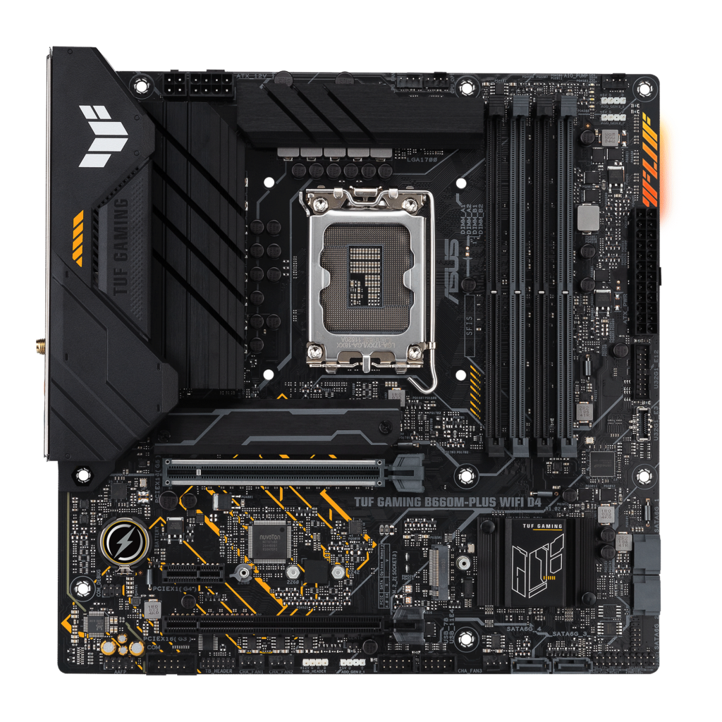 1 TUF GAMING B660M PLUS WIFI D4 2D AURA A ASUS announces new Intel Z690, H670, B660 and H610 Motherboards
