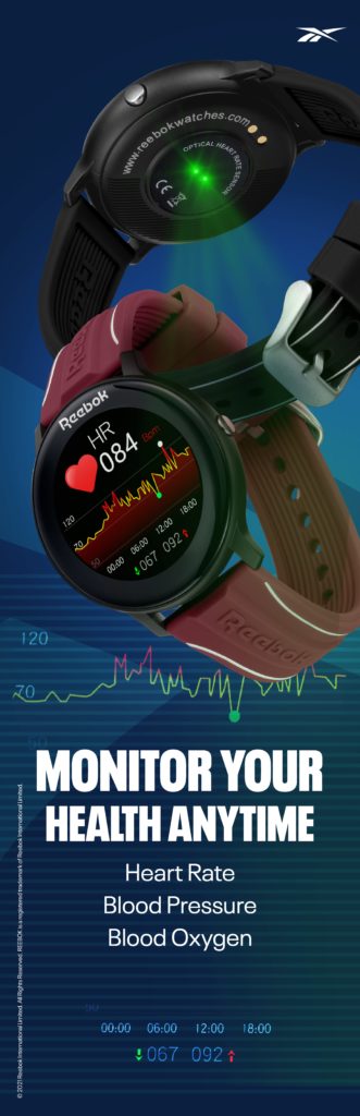 Reebok Activefit 1.0 smartwatch teased on Amazon India