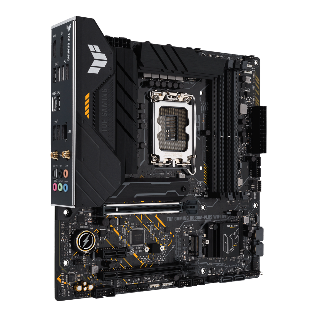 2 TUF GAMING B660M PLUS WIFI D4 3D 1 ASUS announces new Intel Z690, H670, B660 and H610 Motherboards