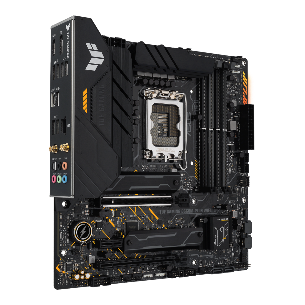 2 TUF GAMING B660M PLUS WIFI D5 3D 1 AURA ASUS announces new Intel Z690, H670, B660 and H610 Motherboards