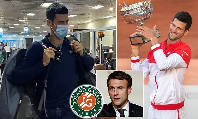 53021145 0 image a 65 1642420907811 Novak Djokovic's woes continue, as he now faces a ban from the French Open in May as a result of his Australian visa denial