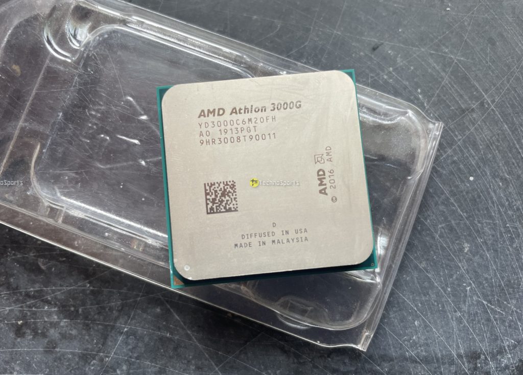 AMD Athlon 3000G Review - TechnoSports.co.in - 3