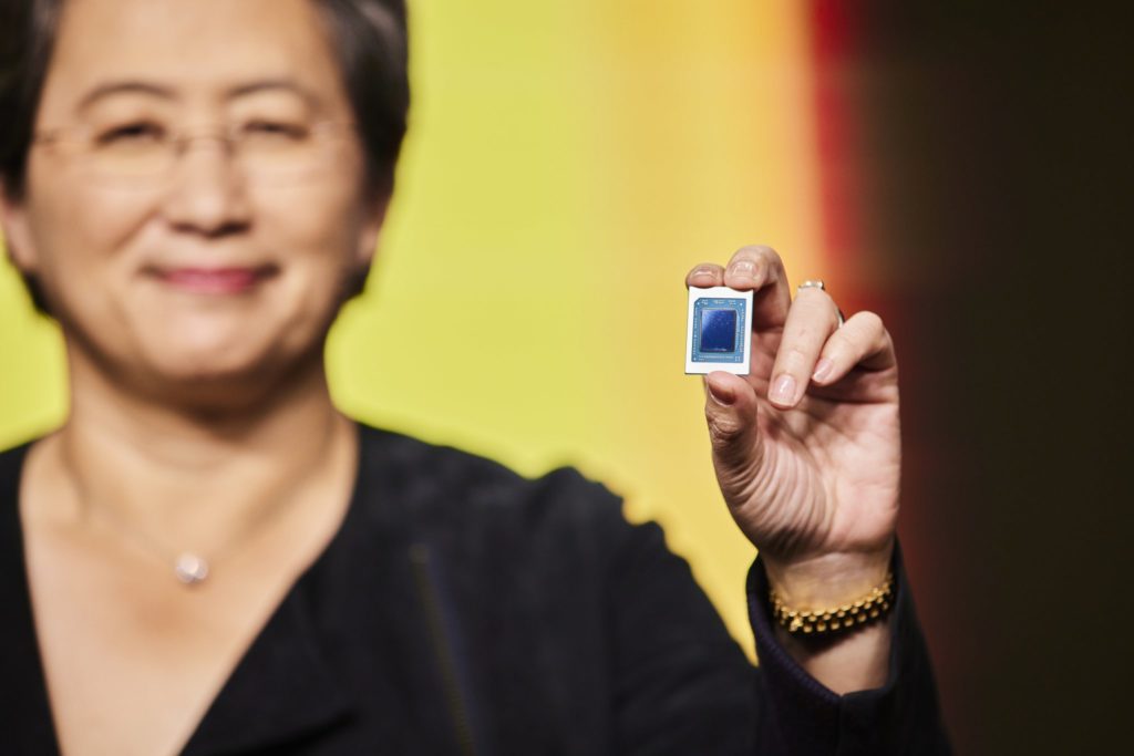 AMD CEO Lisa Su AMD reported showing $4.6 Billion Revenue in Q4 this year
