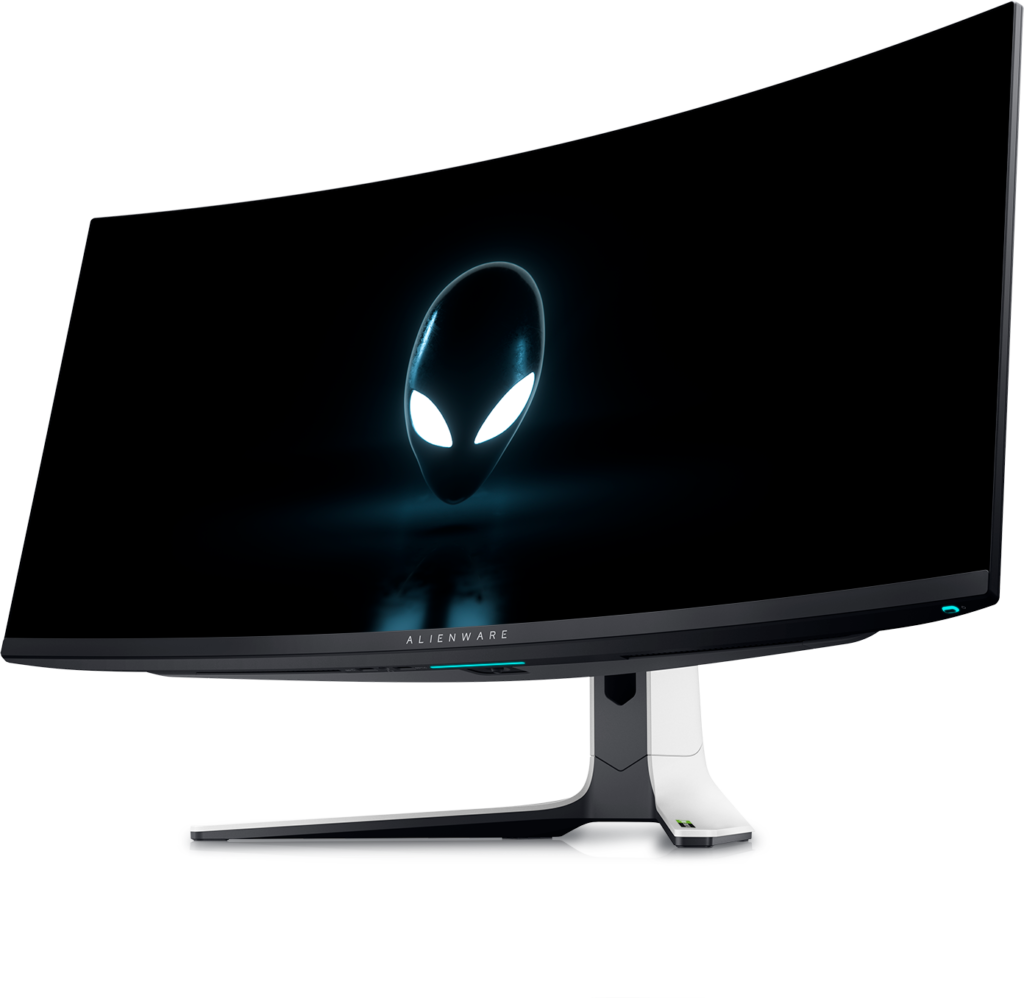 The Alienware 34 Curved QD-OLED is the world’s first Quantum Dot OLED gaming monitor