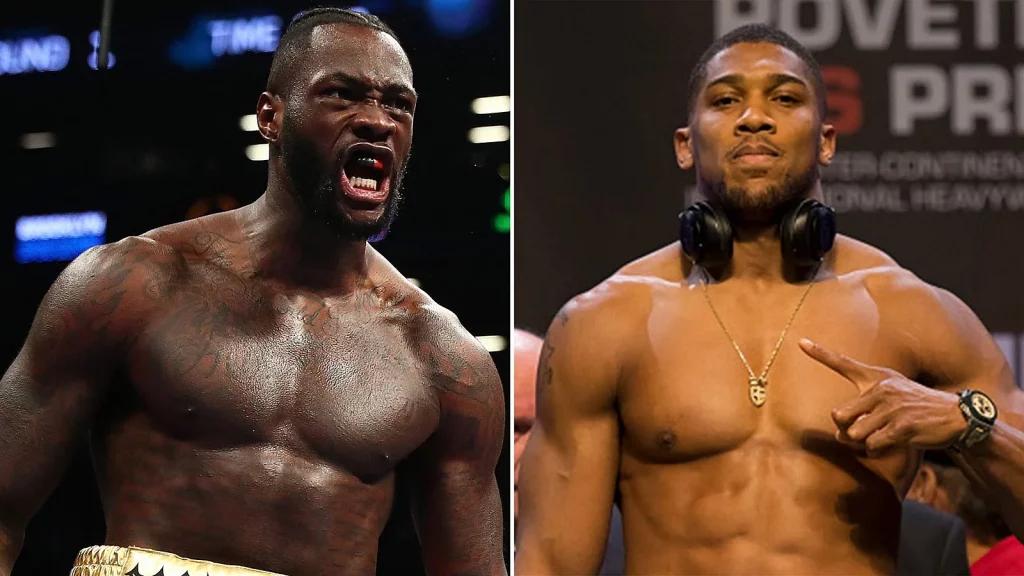 Anthony Joshua vs Deontay wilder Here's the list of major fights we want to witness in 2022