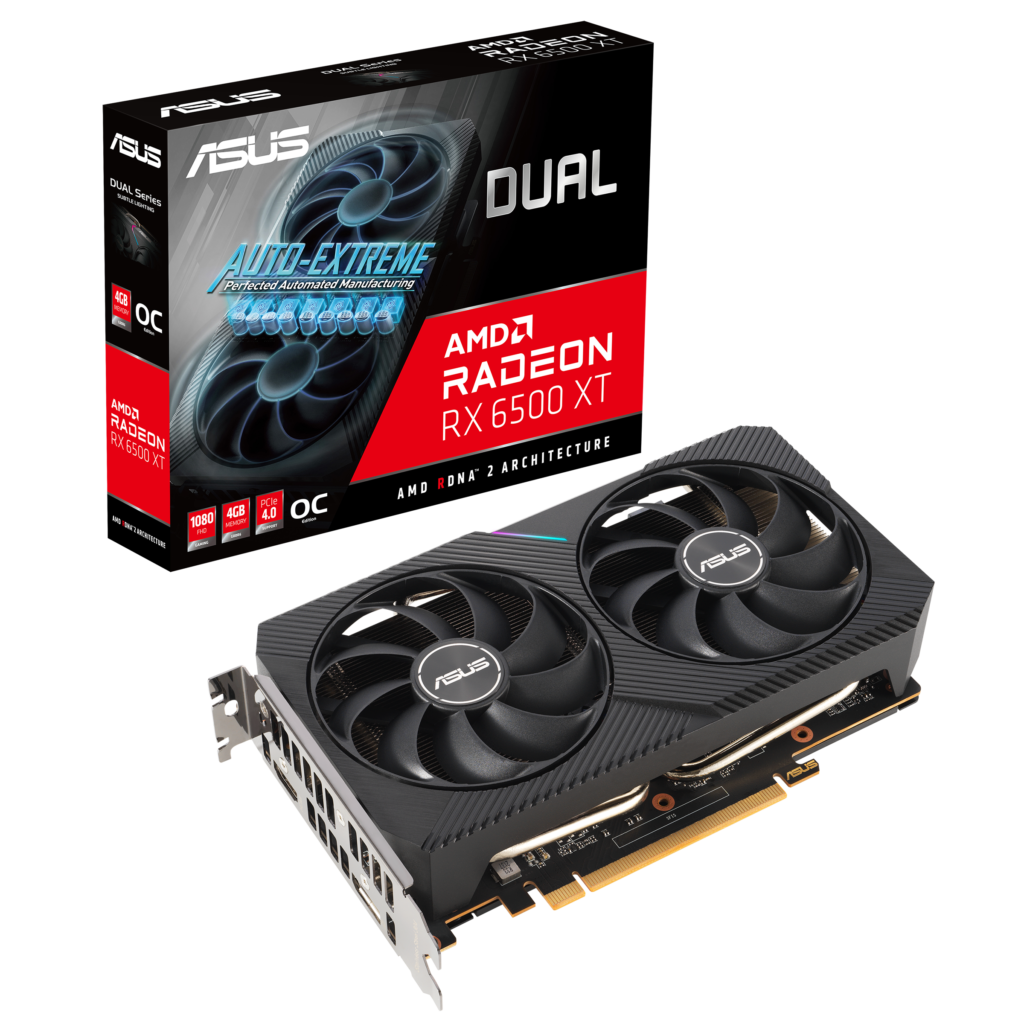 ASUS announces AMD Radeon™ RX 6500 XT Graphics Cards